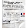 Saucisse Blanche à Griller à l'Emmental Supérieure, sachet de 720 gr