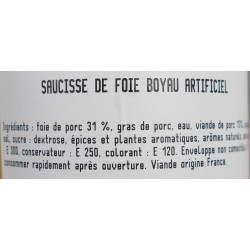 Saucisse de Foie 1kg