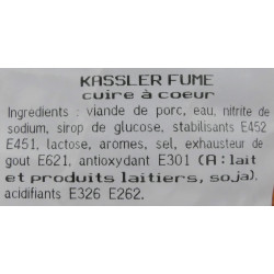 Kassler fumé, pièce de 2 kg