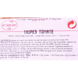 Tripes à la Tomate