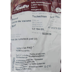 Filet de Rumsteck PAD, 1 kg.