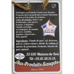 Saucisse de Morteau, pièce de 350 g