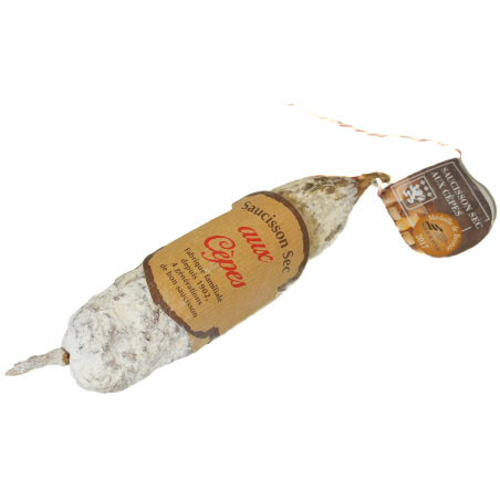 SAUCISSON SEC AUX CEPES, 200G ENV., LA PIECE